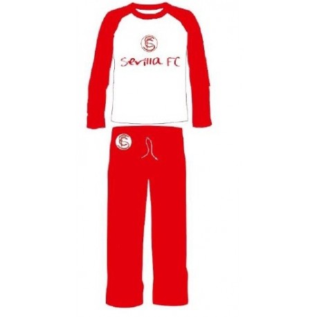 Pijama Sevilla Fútbol Club invierno adulto