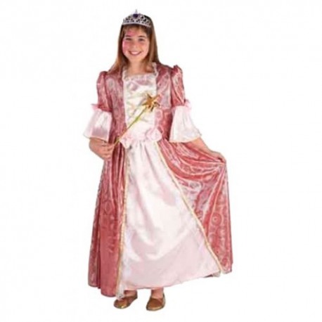 Disfraz princesa rosa infantil 6 años