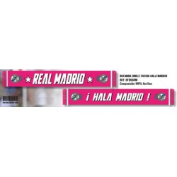 Bufanda Real Madrid doble Rosa