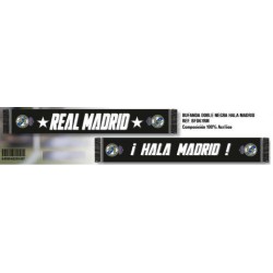 Bufanda Real Madrid doble Negra