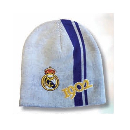 Gorro lana Real Madrid blanco historia adulto