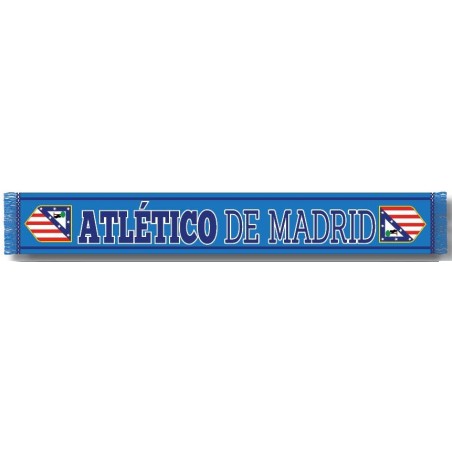 Bufanda Atlético de Madrid Azul