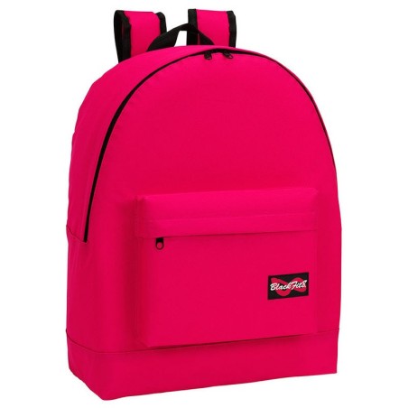 Mochila grande 43cm adaptable a carro Blackfit8 Safta Rosa