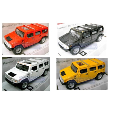 Hummer H2 SUV 2008 Kinsmart 1:40