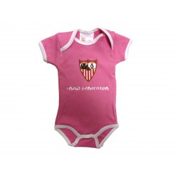 Body rosa bebé Sevilla Fútbol Club