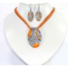Conjunto de pendientes y colgante mod. 39950