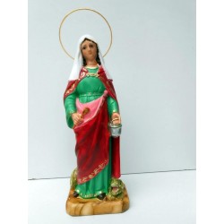 Virgen de Fátima multicolor tiempo 20cm