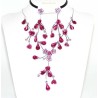 Conjunto pendientes y collar cristales Swarovski 41478