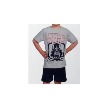 Pijama niño Star Wars verano tallas de 6 a 12 años