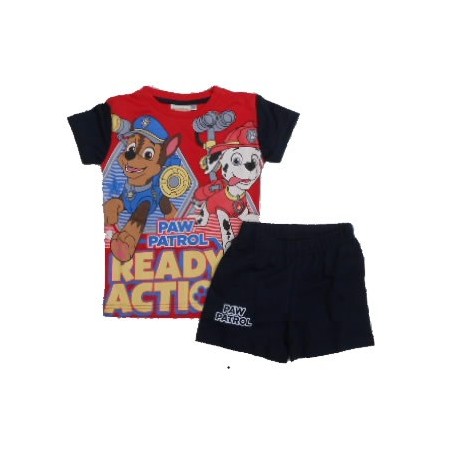 Pijama Patrulla Canina Paw Patrol Tallas 2 a 6 años verano