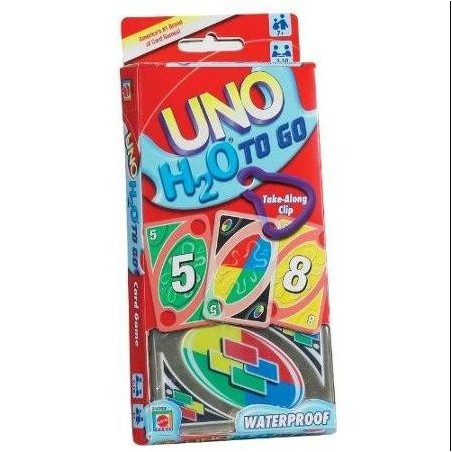 Juego de cartas UNO H2O de Mattel