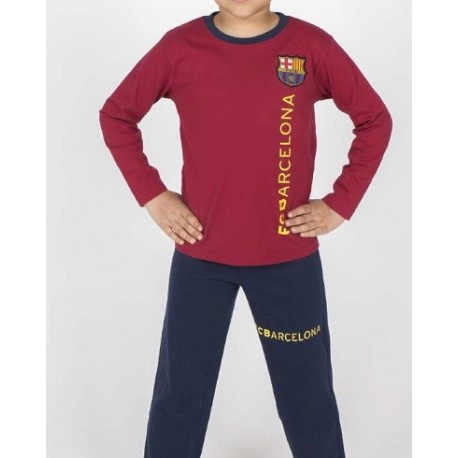Pijama niño del Fútbol Club Barcelona verano