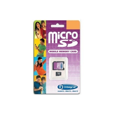 Tarjeta Micro SD Integral 2GB