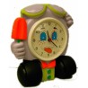 Reloj niño decoración con ruedas