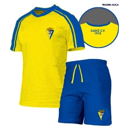 Pijama Verano Cádiz Club de Fútbol niño
