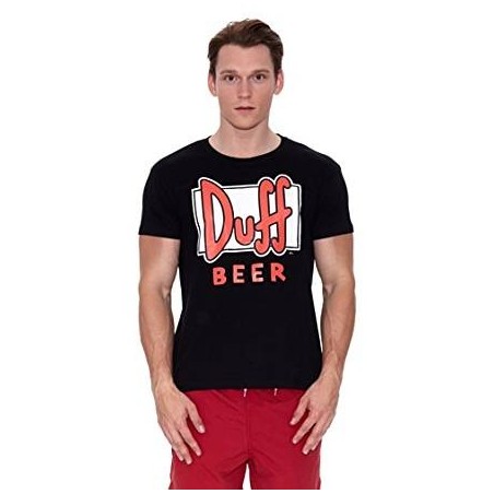 Camiseta cerveza DUFF The Simpsons adulto roja