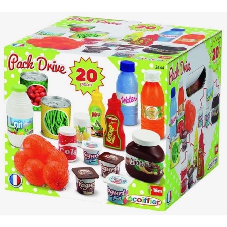 Caja registradora juguete con 26 piezas