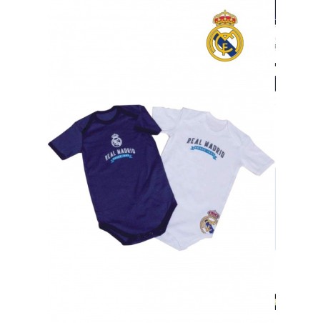 Bodys Real Madrid para bebé manga larga