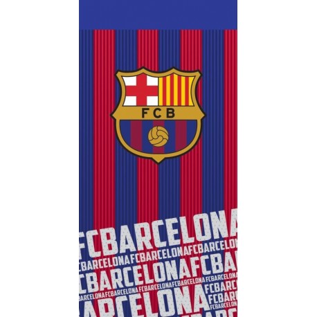 Toalla Fútbol Club Barcelona 70x140cm algodón