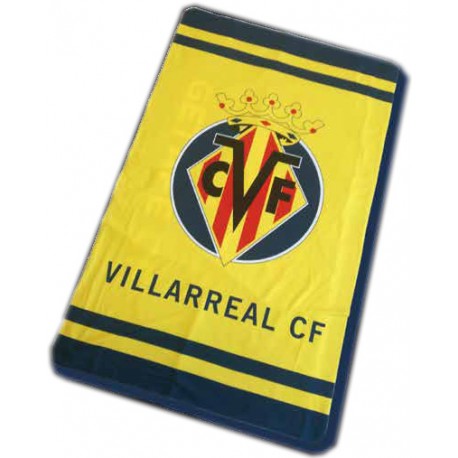 Manta polar Villarreal Club de Fútbol 100x150
