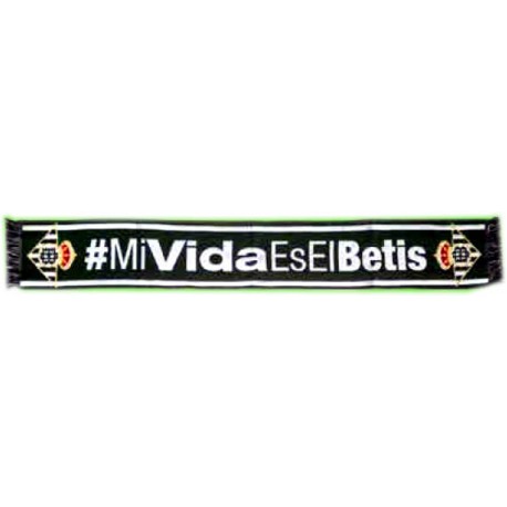 Bufanda Real Betis Balompié Mi Vida es El Betis