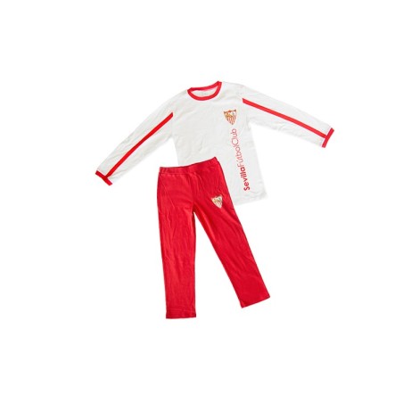 Pijama Sevilla Fútbol Club invierno niño Tallas 2 a 14