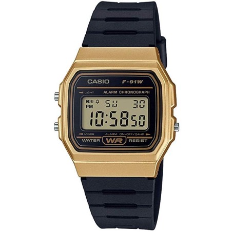 Reloj Casio F-91WM-9A dorado