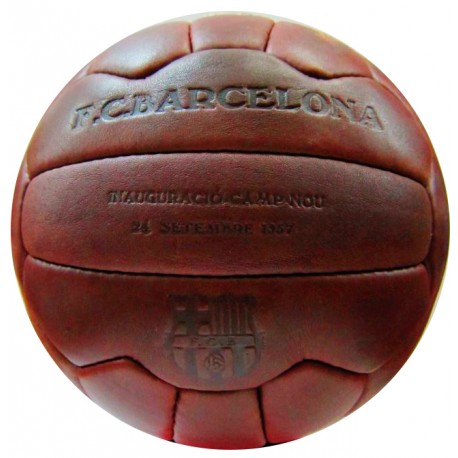 Balón Fútbol Club Barcelona retro vintage