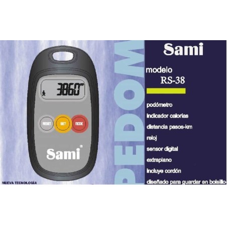Podómetro Sami RS-38