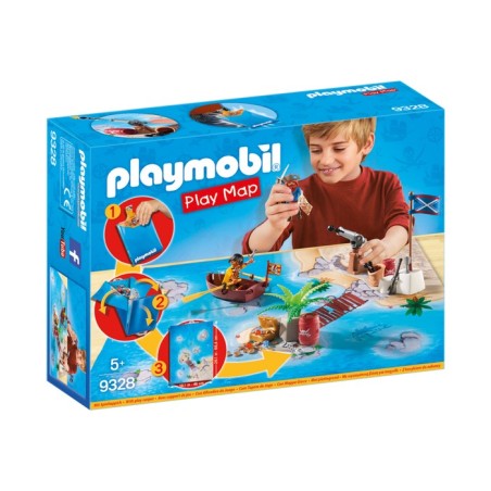 Playmobil 9328 Play Map Piratas - Tienda playmobil comprar