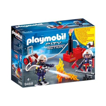 Playmobil 9468 Bomberos con Bomba de Agua - Tienda playmobil comprar