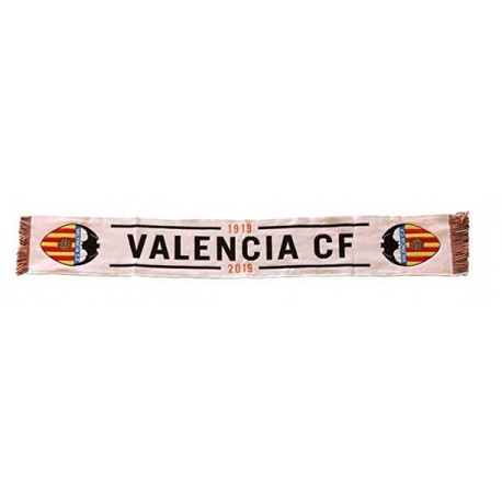 Bufanda del Valencia Club Fútbol centenario - Comprar tienda productos Valencia CF