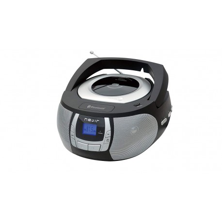 Nevir NVR-481UB - Radio CD MP3 portátil con Bluetooth