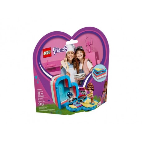 Lego Friends 41387 Caja Corazón de Verano de Olivia