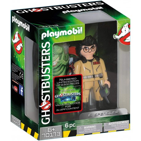 Playmobil 70173 Cazafantasmas Ghostbusters Figura coleccionable Egon Spengler 