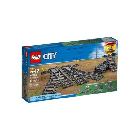 LEGO City Trains 60238 Cambios de Agujas - Envío Urgente