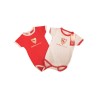 Sevilla Fútbol Club pack 2 bodys verano