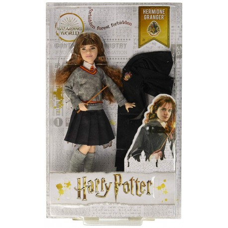 Harry Potter Muñeco de Hermione Granger con uniforme y capa de Gryffindor 26cm