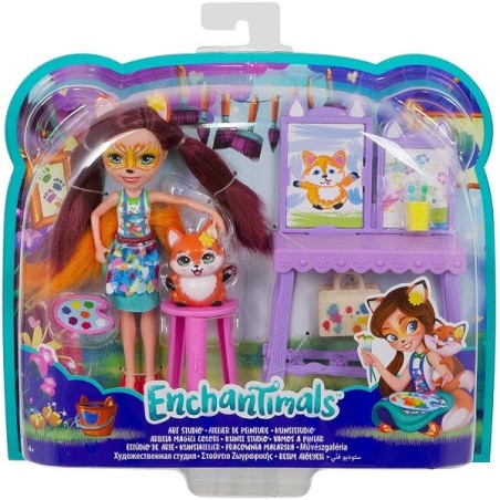 Enchantimals Vamos a pintar con Felicity Fox y Flick