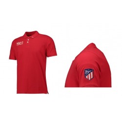 Polo Atlético de Madrid adulto Rojo