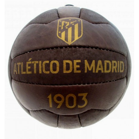 Balón retro del Atlético de Madrid