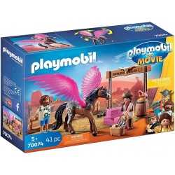 Playmobil 70074 THE MOVIE Marla, Del y Caballo con Alas