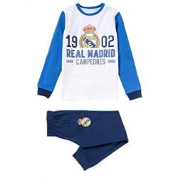 Pijama Real Madrid niño invierno Tallas 6 a 16