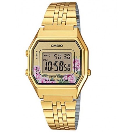 Reloj casio dorado señora LA680WEGA-9C
