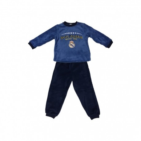 Pijama Real Madrid niño invierno Coral Tallas 6 a 16