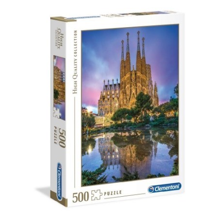 Puzzle 500 piezas Sagrada Familia de Barcelona - Entrega urgente