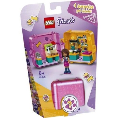 Lego Friends 41405 Cubo-Tienda de Juegos de Andrea - Tienda Lego