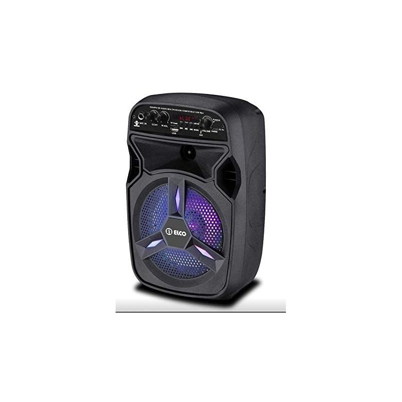 Altavoz karaoke multifunción Elco PDT-6060 con radio USB micro inalámbrico - Entrega Urgente