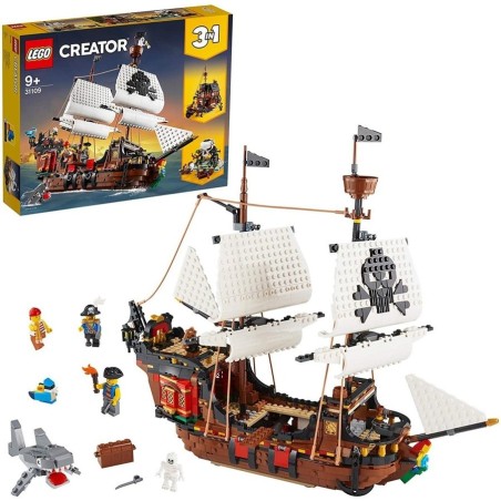 Lego Creator 31109 Barco Pirata - Entrega Urgente