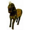 Artesanía caballo de madera
